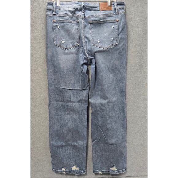 Judy Blue Straight Fit Jeans Size 13/31 - Picture 2 of 5